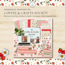 Load image into Gallery viewer, Strawberry Picnic Patch Digital Bundle {DIGITAL DOWNLOAD}