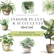 Load image into Gallery viewer, Indoor Plants and Succulents DIGITAL DOWNLOAD