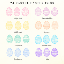 Load image into Gallery viewer, Pastel Easter Eggs SVG Pack - DIGITAL DOWNLOAD