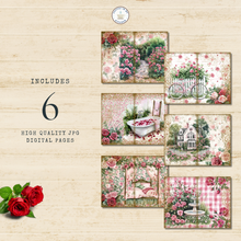 Load image into Gallery viewer, Red Roses for Days Digital Pages Pack Volume 1 {DIGITAL DOWNLOAD}