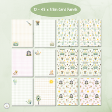 Load image into Gallery viewer, Cozy Summer Cottage Digital Card Kit {DIGITAL DOWNLOAD}