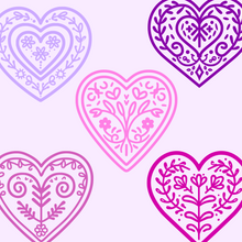 Load image into Gallery viewer, Folk Art Hearts SVG Pack - DIGITAL DOWNLOAD