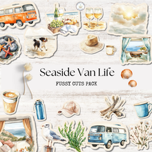 Load image into Gallery viewer, Seaside Van Life Fussy Cuts Pack {DIGITAL DOWNLOAD}