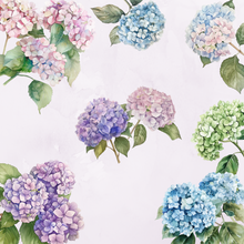 Load image into Gallery viewer, Spring Hydrangeas Clipart Pack DIGITAL DOWNLOAD