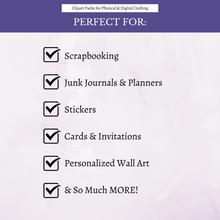 Load image into Gallery viewer, Spring Hydrangeas Clipart Pack DIGITAL DOWNLOAD