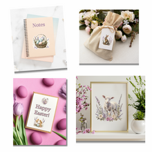 Load image into Gallery viewer, Vintage Easter Clip Art Pack - DIGITAL DOWNLOAD