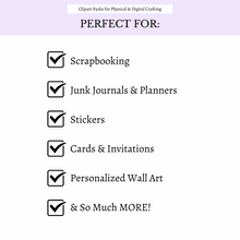 Load image into Gallery viewer, Vintage Easter Clip Art Pack - DIGITAL DOWNLOAD