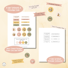 Load image into Gallery viewer, Summer Pineapple Digital Shaker Card Kit {Digital Download}