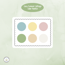 Load image into Gallery viewer, Cozy Summer Cottage Digital Card Kit {DIGITAL DOWNLOAD}