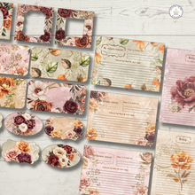 Load image into Gallery viewer, Autumn Blush Bouquet Ephemera Pack {DIGITAL DOWNLOAD}

