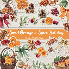 Load image into Gallery viewer, Sweet Orange &amp; Spice Holiday Fussy Cuts Pack {DIGITAL DOWNLOAD}
