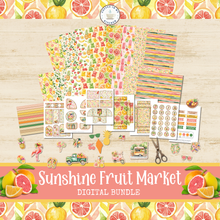 Load image into Gallery viewer, Sunshine Fruit Market Digital Bundle {DIGITAL DOWNLOAD}
