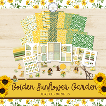 Load image into Gallery viewer, Golden Sunflower Garden Digital Bundle {DIGITAL DOWNLOAD}
