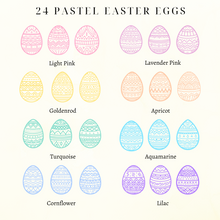 Load image into Gallery viewer, Pastel Easter Eggs SVG Pack - DIGITAL DOWNLOAD
