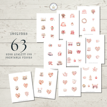 Load image into Gallery viewer, Cozy Chic Valentine's Day Fussy Cuts Mega Pack {DIGITAL DOWNLOAD}
