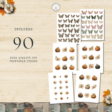 Load image into Gallery viewer, Washed Denim Harvest Fussy Cuts Pack {DIGITAL DOWNLOAD}
