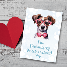 Load image into Gallery viewer, &quot;Spec-tacular Paws&quot; Valentine&#39;s Day Notecard Pack - {Digital Download}
