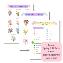 Load image into Gallery viewer, Simple Crafts for Springtime! Mini Guide INTRODUCTORY SALE
