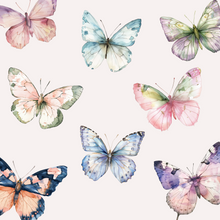 Load image into Gallery viewer, Spring Butterflies Clipart Pack DIGITAL DOWNLOAD
