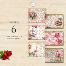 Load image into Gallery viewer, Red Roses for Days Digital Pages Pack Volume 2 {DIGITAL DOWNLOAD}
