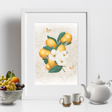 Load image into Gallery viewer, Vintage Lemons &amp; Butterflies Art Prints Bundle {Digital Download}
