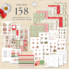 Load image into Gallery viewer, Strawberry Picnic Patch Digital Bundle {DIGITAL DOWNLOAD}
