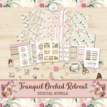 Load image into Gallery viewer, Tranquil Orchid Retreat Digital Bundle {DIGITAL DOWNLOAD}
