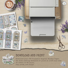 Load and play video in Gallery viewer, Dreamy Lavender Garden Digital Bundle {DIGITAL DOWNLOAD}
