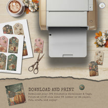 Load and play video in Gallery viewer, Washed Denim Harvest Envelopes &amp; Tags Set {DIGITAL DOWNLOAD}
