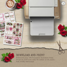 Load and play video in Gallery viewer, Red Roses for Days Ephemera Pack {DIGITAL DOWNLOAD}
