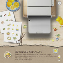 Load and play video in Gallery viewer, Mediterranean Summer Lemons Fussy Cuts Pack {DIGITAL DOWNLOAD}
