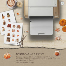 Load and play video in Gallery viewer, Pumpkin Spice Season Fussy Cuts Mega Pack {DIGITAL DOWNLOAD}
