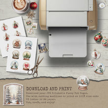 Load and play video in Gallery viewer, Christmas Goody Bag Fussy Cuts Mega Pack {DIGITAL DOWNLOAD}
