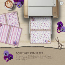 Load and play video in Gallery viewer, Pretty Pansy Garden Digital Pages Pack Volume 2 {DIGITAL DOWNLOAD}
